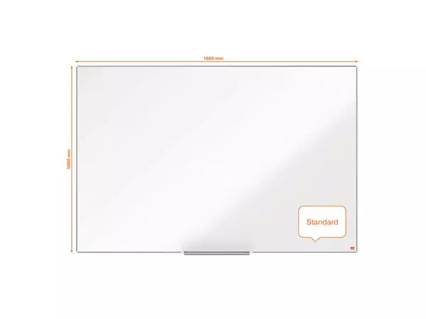 Whiteboard Nobo Impression Pro 100x150cm staal