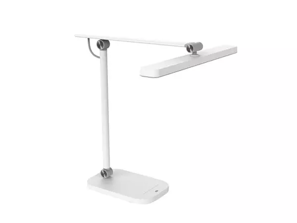 Een Bureaulamp Unilux Pureline led wit koop je bij Kantoorvakhandel van der Heijde