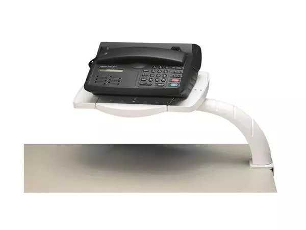 Een Telefoonarm MAUL compact plateau 22x36cm grijs koop je bij NiceSupplies.nl