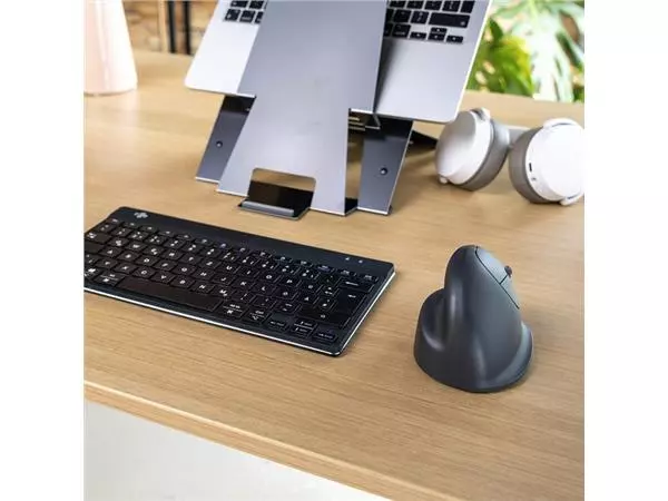 Een Muis R-Go Ergonomisch HE Basic Wireless Rechts M koop je bij Buro De Peuter