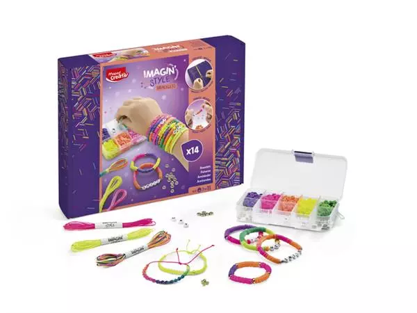 Een Armbandjesset Maped Creativ Imagin'Style neon 14-delig assorti koop je bij Goedkope Kantoorbenodigdheden