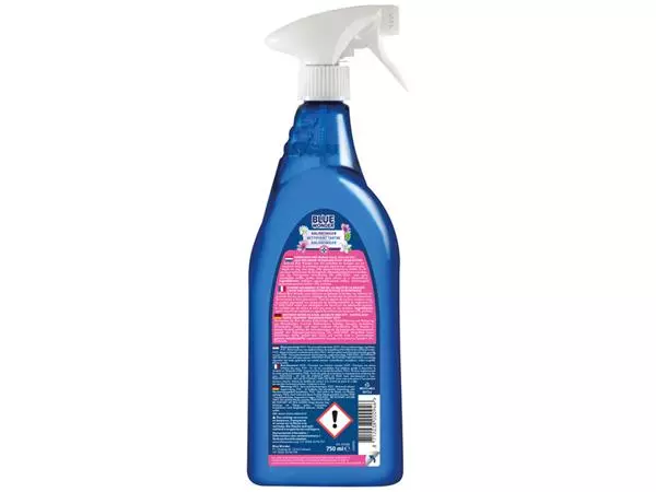 Een Sanitairreinger Blue Wonder Kalkreiniger spray 750ml koop je bij EconOffice