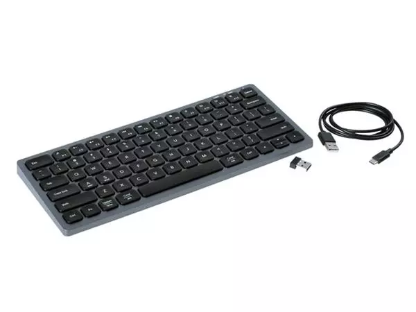 Een Toetsenbord Ergofy Ultra Slim draadloos mini Qwerty koop je bij KantoorProfi België BV