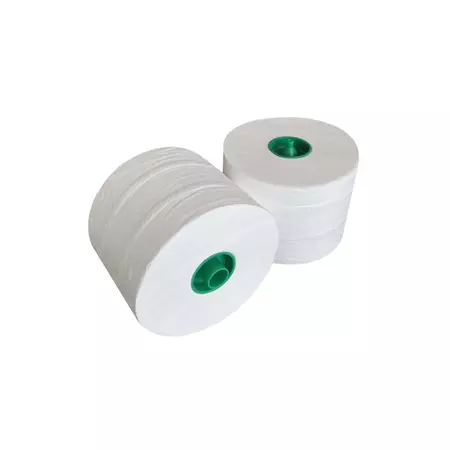 Een Toiletpapier doprol 2-laags cellulose 100m wit koop je bij Van Hoye Kantoor BV