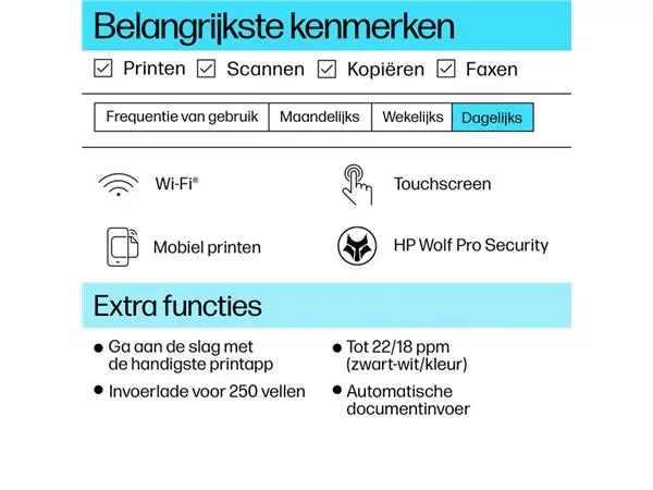 Een Multifunctional inktjet printer HP Officejet 9120E koop je bij Goedkope Kantoorbenodigdheden