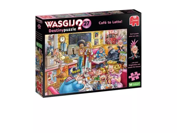 Een Puzzel Wasgij Destiny 27 De Koffieshop! 1000st koop je bij Ziffo Kantoorcentrum BV