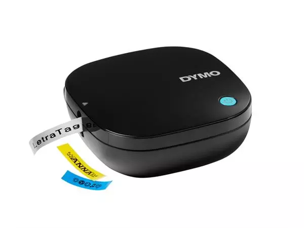 Een Labelprinter Dymo LetraTag 200B draagbaar bluetooth 12mm zwart promopack koop je bij NiceSupplies.nl