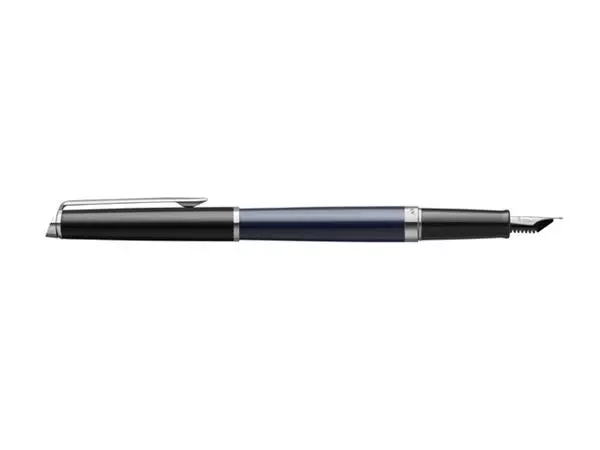 Een Vulpen Waterman Hémisphère Colour Blocking black en blue CT fijn koop je bij EconOffice