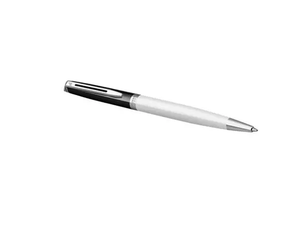 Een Balpen Waterman Hémisphère Colour Blocking black en white CT medium koop je bij Goedkope Kantoorbenodigdheden