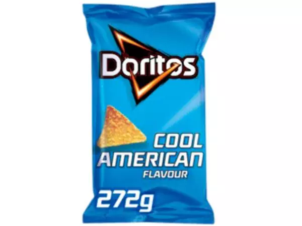 Een Chips Doritos cool american zak 272gr koop je bij Van Leeuwen Boeken- en kantoorartikelen