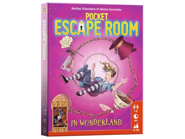 Spel Pocket Escape Room: in Wonderland