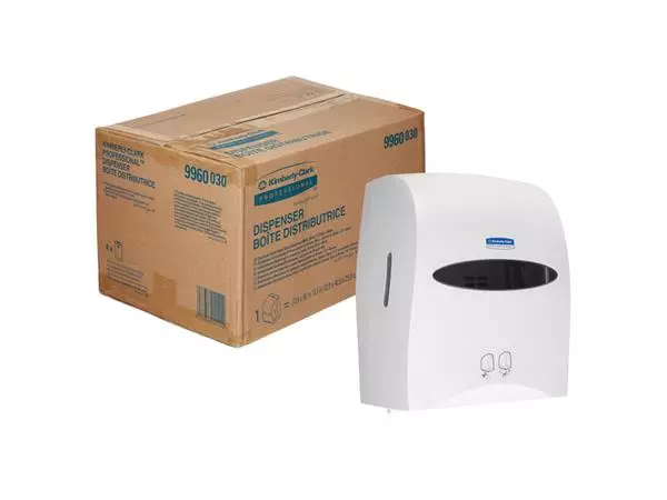 Een Handdoekroldispenser Kimberly Clark met sensor wit 9960 koop je bij Totaal Kantoor Goeree