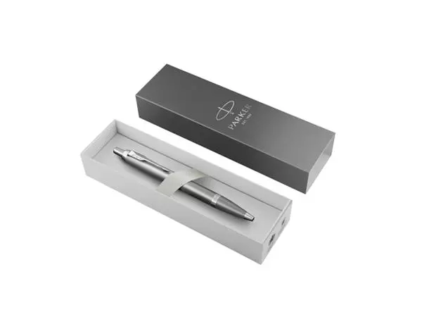 Een Balpen Parker IM Rituals grey CT medium koop je bij Goedkope Kantoorbenodigdheden