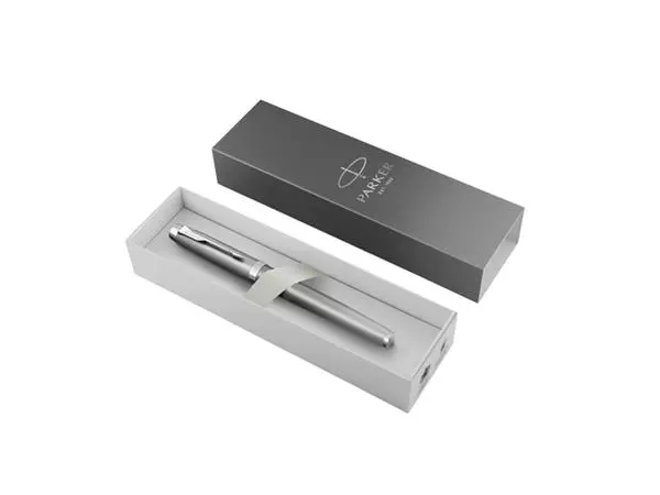 Een Vulpen Parker IM Rituals grey CT medium koop je bij MV Kantoortechniek B.V.