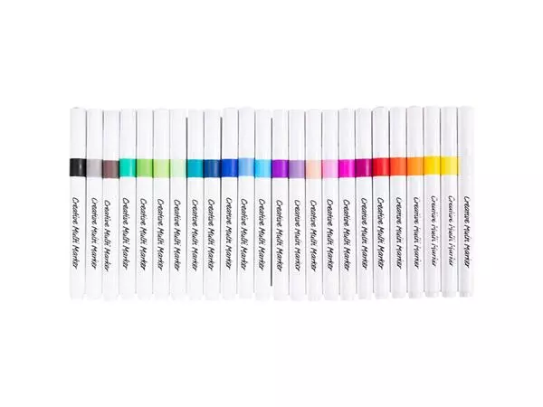 Een Multistift Creativ Company 4mm set à 24 kleuren koop je bij Totaal Kantoor Goeree