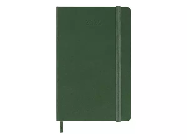 Buy your Agenda 2025 Moleskine 12M Planner Weekly 7dagen/1pagina pocket hc myrtle green at QuickOffice BV