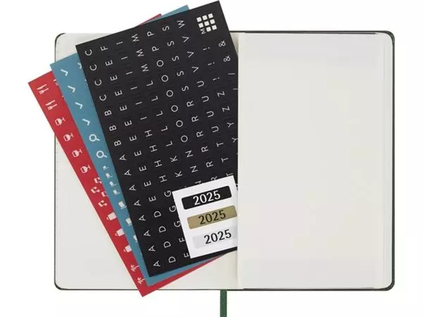 Agenda 2025 Moleskine 12M Planner Weekly 7dagen/1pagina pocket hc myrtle green