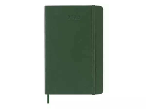 Een Agenda 2025 Moleskine 12M Planner Weekly 7dagen/1pagina pocket sc myrtle green koop je bij Omnia 4 Office