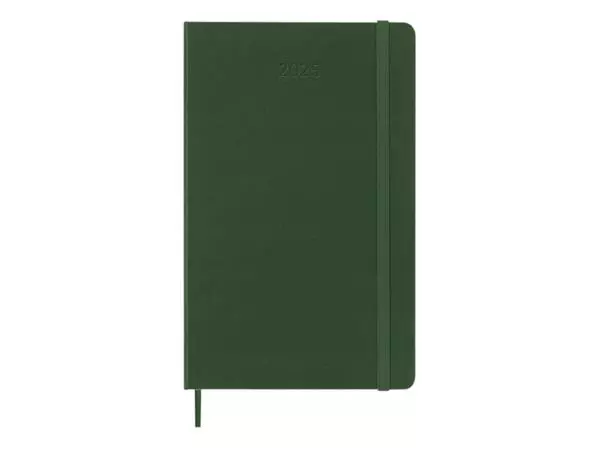 Een Agenda 2025 Moleskine 12M Planner Weekly 7dagen/1pagina large hc myrtle green koop je bij Omnia 4 Office