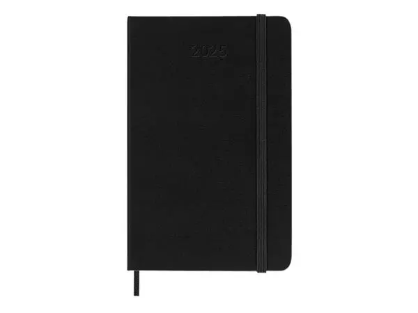 Agenda 2025 Moleskine 12M Planner Weekly 7dagen/2pagina's pocket hc black