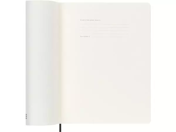 Agenda 2025 Moleskine 12M Planner Weekly 7dagen/1pagina extra large sc black