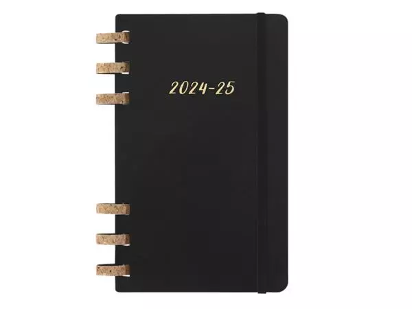 Buy your Agenda 2024/2025 Moleskine 12M Academic planner 7dagen/2pagina's large sc black at QuickOffice BV