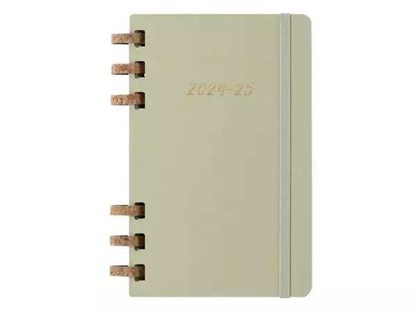 Agenda 2024/2025 Moleskine 12M Academic planner 7dagen/2pagina's large hc crush kiwi