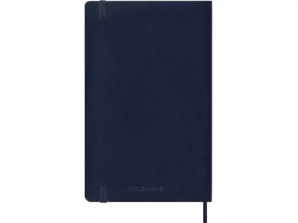 Een Agenda 2024/2025 Moleskine 18M Planner Weekly 7dagen/1pagina large sc sapphire blue koop je bij Unimark Office B.V.