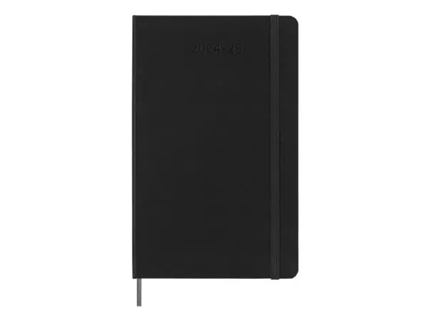 Een Agenda 2024/2025 Moleskine 18M Planner Weekly 7dagen/1pagina large hc black koop je bij Tonerinktshop