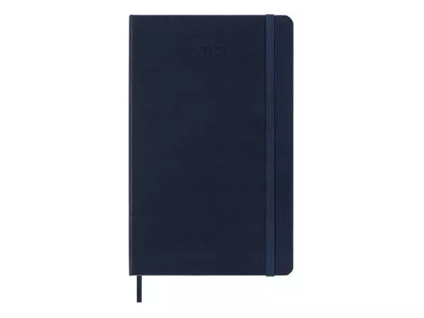 Een Agenda 2025 Moleskine 12M Planner Weekly 7dagen/1pagina large hc sapphire blue koop je bij Tonerinktshop