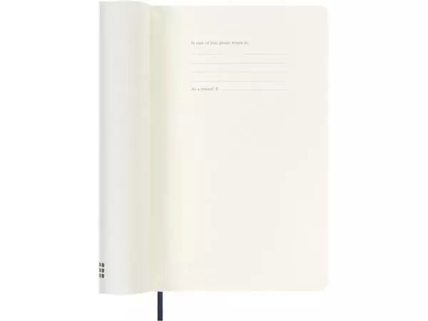 Een Agenda 2025 Moleskine 12M Planner Weekly 7dagen/1pagina large sc sapphire blue koop je bij NiceSupplies.nl