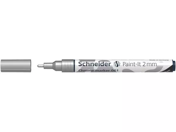 Een Viltstift Schneider Paint-it 061 2.0mm metallic chrome koop je bij KantoorProfi België BV