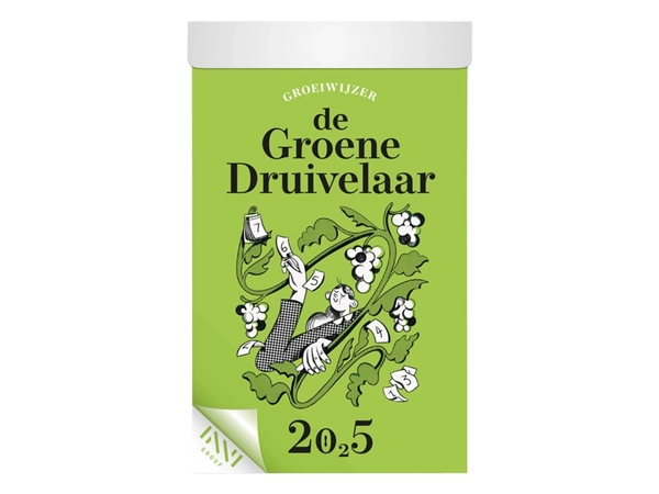 Een Dagscheurkalender 2025 de Groene Druivelaar koop je bij MV Kantoortechniek B.V.