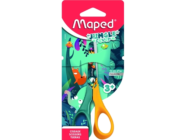 Een Schaar Maped Jungle Fever 12cm koop je bij Goedkope Kantoorbenodigdheden