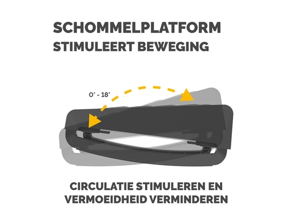 Voetensteun Fellowes Breyta zwart