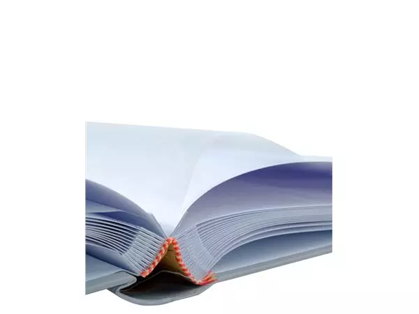 Een Fotoalbum Exacompta 29x32cm 60 witte pagina's Ellipse grijs koop je bij Goedkope Kantoorbenodigdheden