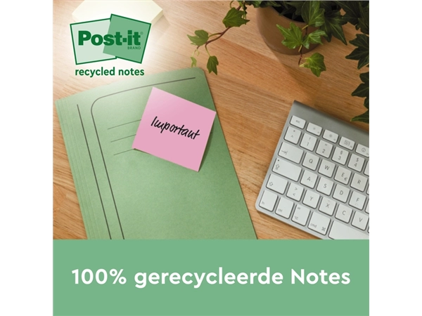 Een Memoblok 3M Post-it 654 RSSCOL 76x76mm assorti kleur 3+1 gratis koop je bij Goedkope Kantoorbenodigdheden