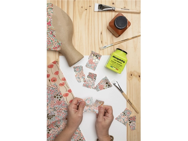 Hobbypapier Décopatch 3x3cm set à 11.000 stuks assorti