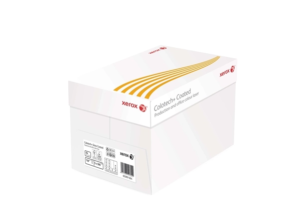 Een Laserpapier Xerox Colotech+ glossy coated A4 170gr wit 250vel koop je bij EconOffice