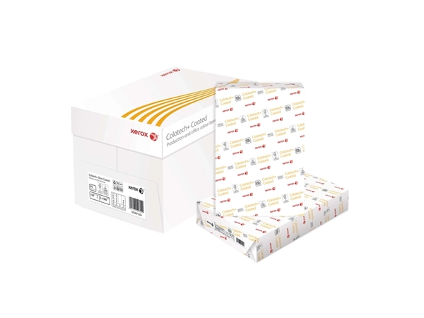 Een Laserpapier Xerox Colotech+ glossy coated A4 170gr wit 250 vel koop je bij NiceSupplies.nl