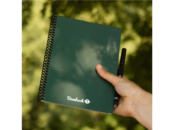 Een Notitieboek Bambook Original Forest A5 lijn 40 pagina's uitwisbaar koop je bij NiceSupplies.nl