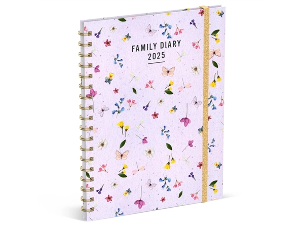 Een Agenda familial 2025 Lannoo Flowers Bouquet 7 jours/2 pages koop je bij Van Hoye Kantoor BV