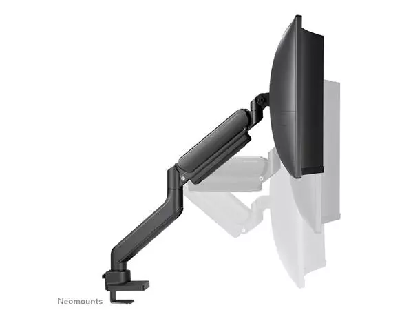 Een Monitorarm voor Curved scherm tot 49 inch zwart koop je bij Van Leeuwen Boeken- en kantoorartikelen