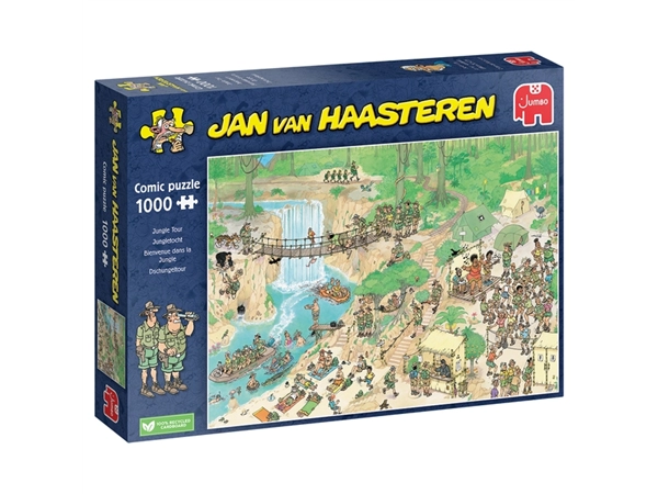 Puzzel Jan van Haasteren Jungletocht 1000st