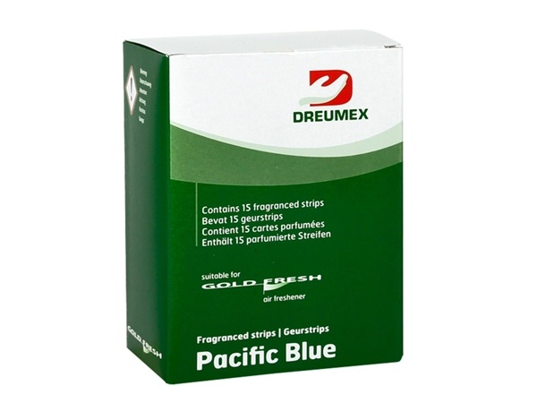 Een LUCHTVERFRISSER DREUMEX GOLD FRESH PACIFIC 15 ST koop je bij Kantoorvakhandel van der Heijde