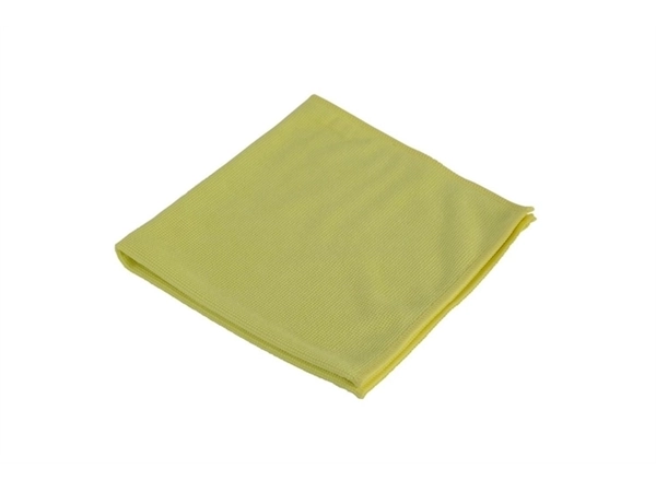 Microvezeldoek Cleaninq prof 40x40cm geel 10 stuks