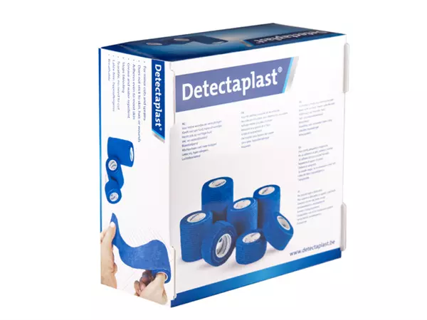 Een Kohesief verband blauw Detectaplast assorti 7stuks koop je bij NiceSupplies.nl