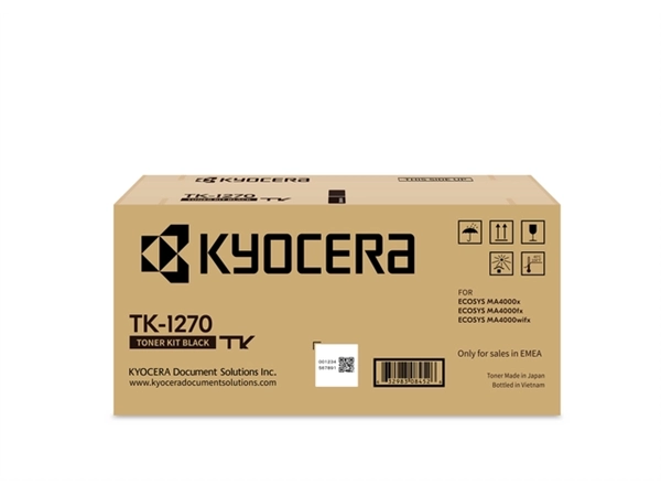 Een Toner Kyocera TK-1270 zwart koop je bij KantoorProfi België BV