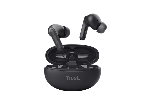 Een Oortelefoon Trust Yavi In-ear zwart koop je bij MegaOffice