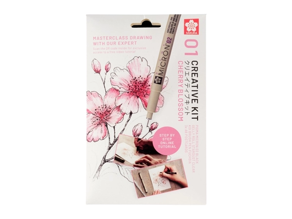 Een Tekenset Sakura Creative Kit Cherry Blossom 6 stuks koop je bij MegaOffice